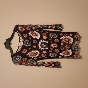 EUC, Josepg A. Crochet Sweater